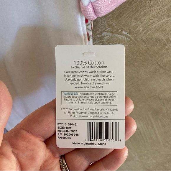 Hudson Baby Onesie Three Piece Lemon and Strawberry Set - Picture 5 of 8